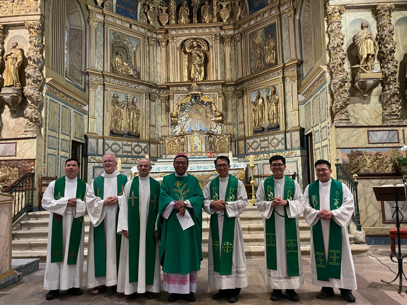 Visite fraternelle de Mgr Vincent1